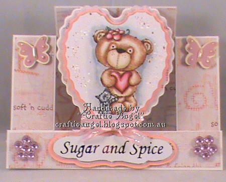 259 Scalloped Heart Stepper Card by Christina Gudgeon