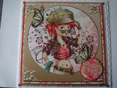 Mini Kit- a Girl Called Rebel- for Lots of Occasions by Christine Adcock