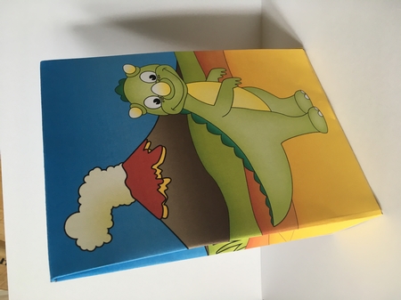 3D Gift Bag Mini Kit - Cute Little Dinosaur Tyr by Christine Easey