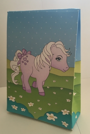 3D Gift Bag Mini Kit - Cute Little Pony Violet by Christine Easey