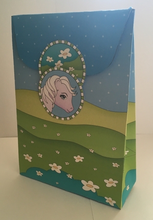 3D Gift Bag Mini Kit - Cute Little Pony Violet by Christine Easey