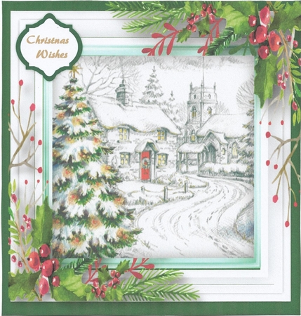 Church in the Snow  by Christine Easey