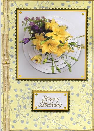 Stunning Floral Display Circle Pyramid by Christine Easey