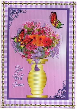 Butterflies and Bouquet by Christine Easey