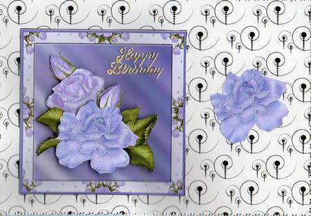 Blue Roses by Christine Easey