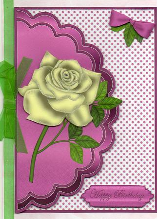 Creme on Pink by Christine Easey