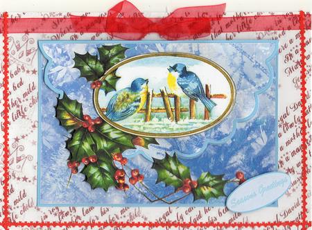 Christmas Birdies by Christine Easey