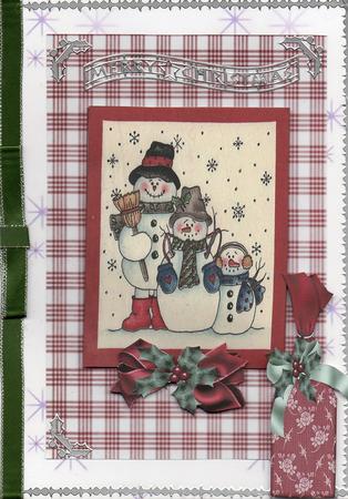 Cheery Snowmen by Christine Easey