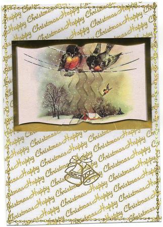 Watching Christmas Book Sheet Wavy Side Stacker by Christine Easey