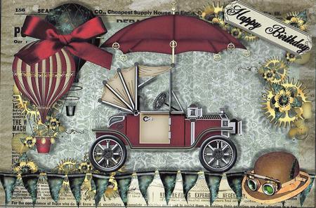 Male Birthday Card or Other Occasion by Christine Easey