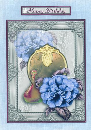 Female Birthday Card or Special Occasion by Christine Easey