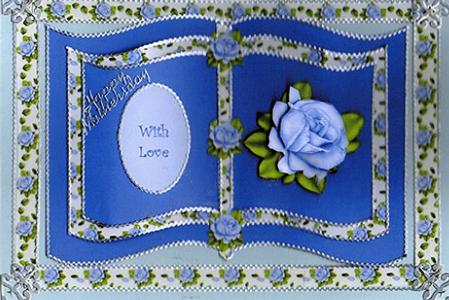 Beautiful Roses Book Sheet by Christine Easey