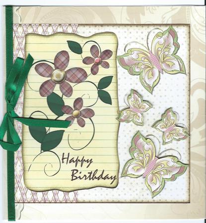 Adorable Birthday Card Front 2 by Christine Easey