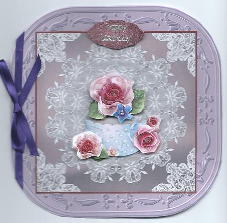 Pretty in Pink Cupcake & Lace by Christine Easey