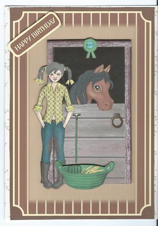 Mucking Out Time by Christine Easey
