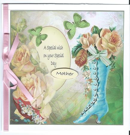 Boot with Roses by Christine Easey