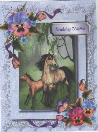 Beautiful Horses in the Mist  by Christine Easey