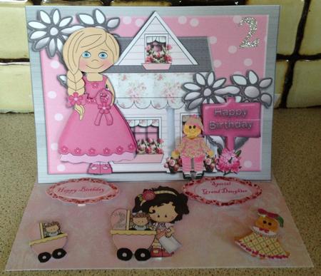 Birthday Dolls House by Christine Easey