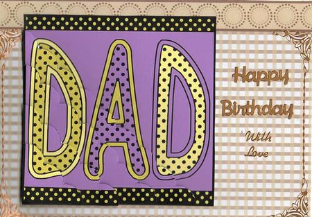Dad Scallop Corner Side Stacker Topper by Christine Easey