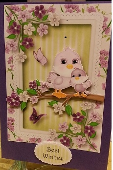 Baby Bird Mother's Day / Mummy Birthday by Christine Gilbert