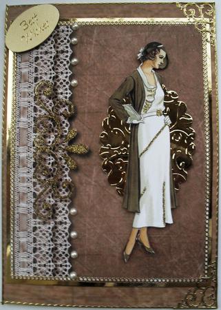 Blank Card Topper - Style 19 - 3 by Christine Haley