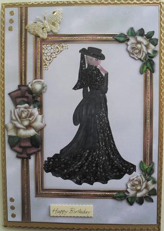 A4 Roses and Elegance by Christine Haley