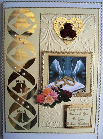 Twist & Bells Card by Christine Haley