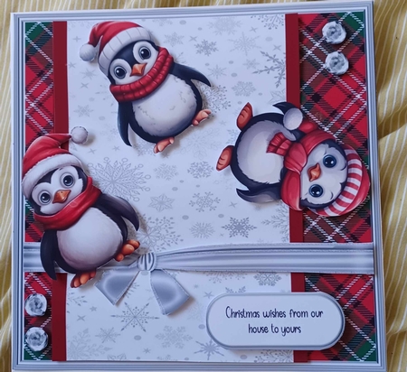 Tumbling Penguins by Christine Garner