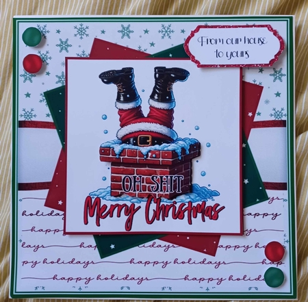 Stuck Santa by Christine Garner