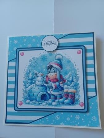 Eeyore Christmas Wishes by Christine Garner