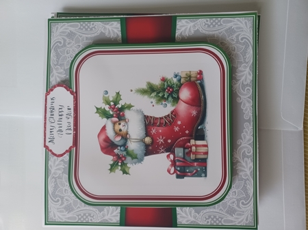 Santas Boots by Christine Garner