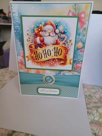 Christmas 1 Card Front 7x5 by Christine Garner