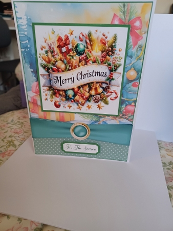 Christmas 1 Card Front 7x5 by Christine Garner