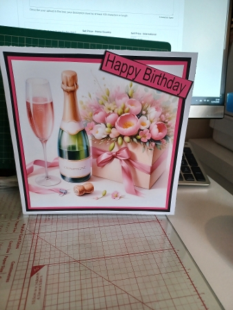 8x8 Pink Celebration - Illustrations for Cardmakers & Designers  by Christine Garner