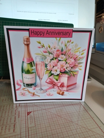 8x8 Pink Celebration - Illustrations for Cardmakers & Designers  by Christine Garner