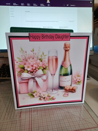 8x8 Pink Celebration - Illustrations for Cardmakers & Designers  by Christine Garner