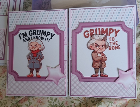 7x7, 6x6, 5x7 - GRUMPY SET 2 - REQUEST by Christine Garner