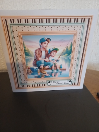 Father & Son - Mini Kit  for Fathers Day or Birthday etc. by Christine Garner
