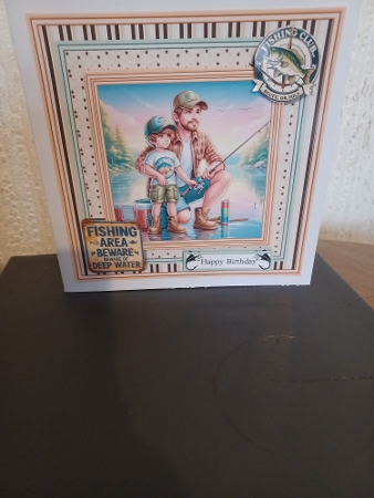 Father & Son - Mini Kit  for Fathers Day or Birthday etc. by Christine Garner