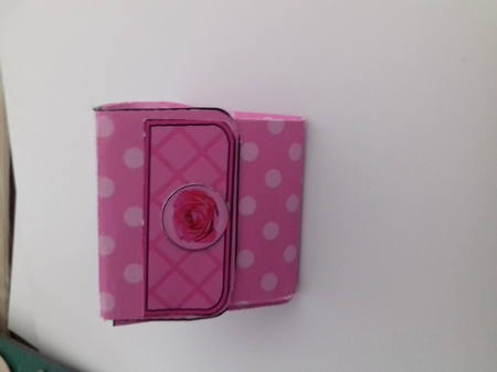Luxurious Roses 3D Fancifold Treat Favour Box by Christine Garner