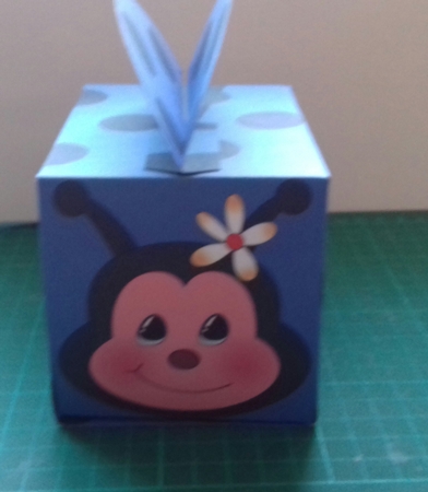 3D Cute Critter Treat Box Gift Set Mini Kit - Ladybird by Christine Garner