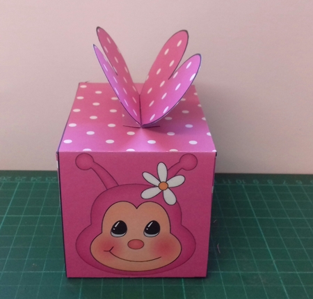 3D Cute Critter Treat Box Gift Set Mini Kit - Butterfly by Christine Garner