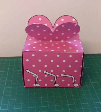 3D Cute Critter Treat Box Gift Set Mini Kit - Butterfly by Christine Garner