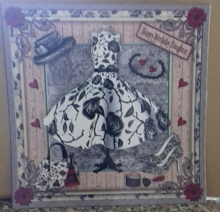 Fashion 4 x 8x8ins Topper kits by Christine Garner