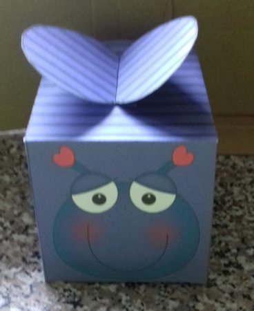 3D Cute Critter Treat Box Gift Set Mini Kit - Love Bug by Christine Garner