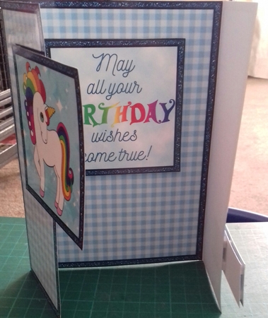 Birthday Wishes & Unicorn Kisses (Turquoise) by Christine Garner