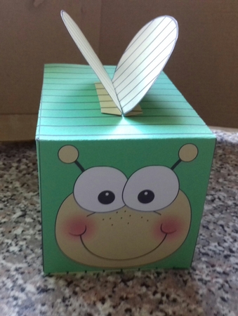 3D Cute Critter Treat Box Gift Set Mini Kit - Cute Bug by Christine Garner