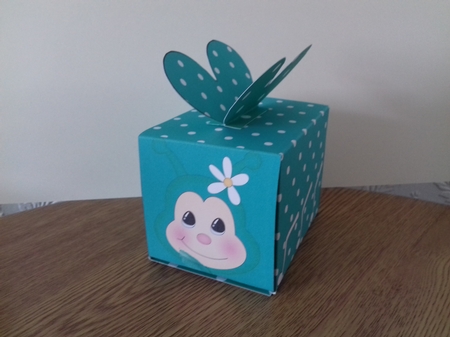 3D Cute Critter Treat Box Gift Set Mini Kit - Butterfly by Christine Garner