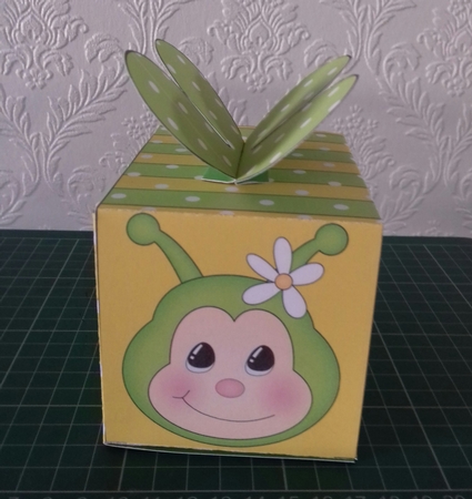 3D Cute Critter Treat Box Gift Set Mini Kit - Butterfly by Christine Garner