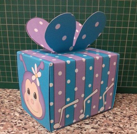 3D Cute Critter Treat Box Gift Set Mini Kit - Butterfly by Christine Garner